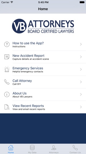 VB Attorneys Be Smart Be Ready Accident App(圖2)-速報App