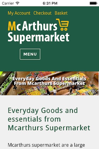 McArthurs Supermarket screenshot 2
