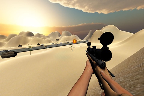 Highway Shooter : Traffic Sniper 3D screenshot 2