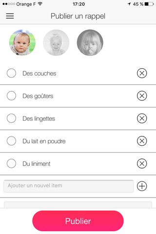 Journal de Nanny : Suivi & partage de l'activité de votre bébé screenshot 4
