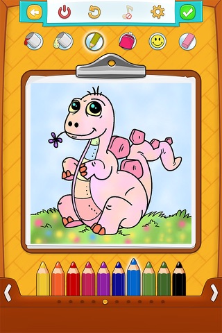 Dinosaur Coloring Sheets - náhled
