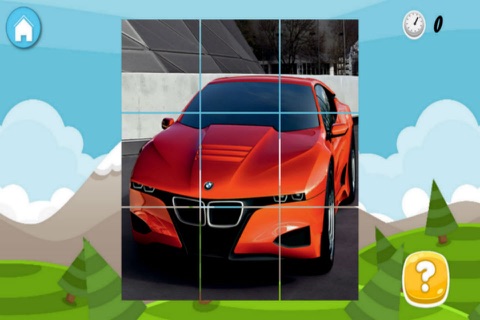 Brain Teasers Race Cars (a match puzzle slide game) screenshot 2