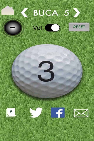 Golf Counter with Swing Sound screenshot 2