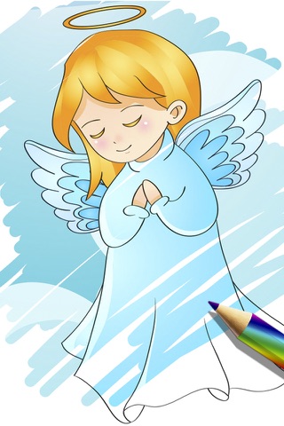 Children's Bible coloring book for kids - Pro screenshot 2