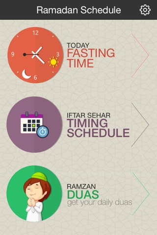 Ramadan Schedule screenshot 2