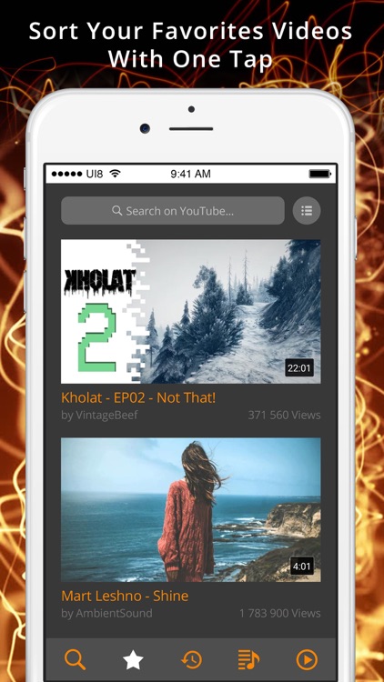 OrangeTube - Free Player & Playlist Manager for YouTube