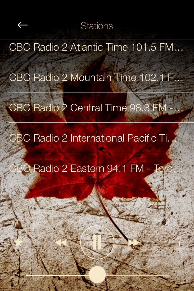 Canada Music ONLINE Radio from Ottawa screenshot 2