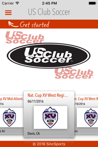 US Club Soccer screenshot 2