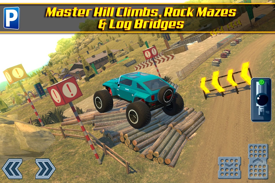 Offroad 4x4 Truck Trials Parking Simulator 2 a Real Stunt Car Driving Racing Sim screenshot 3