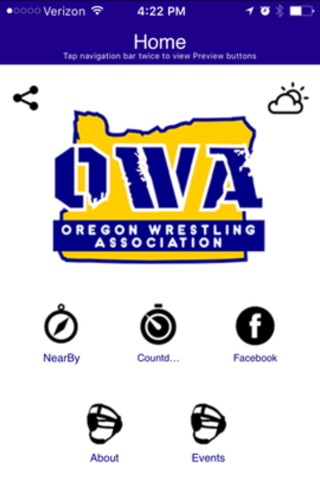 Oregon Wrestling Assoc. app screenshot 4