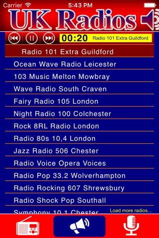 UK Radios screenshot 2