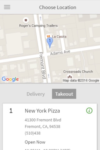 New York Pizza Ordering screenshot 2
