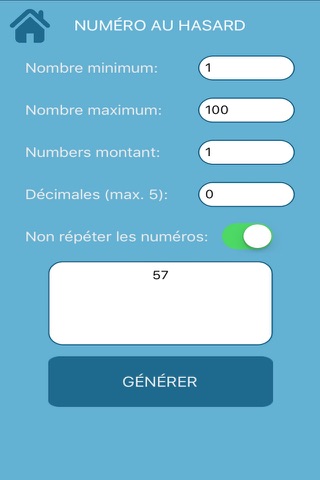 Number generator random - dice screenshot 2