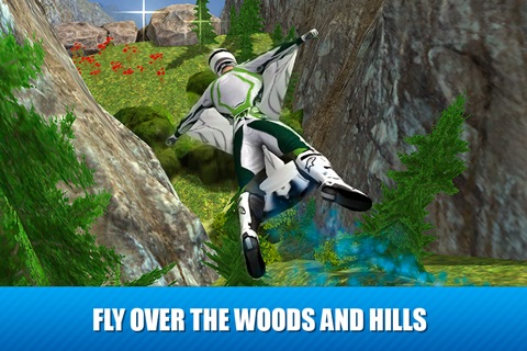 Wingsuit Sky Dive 3D Full screenshot 2