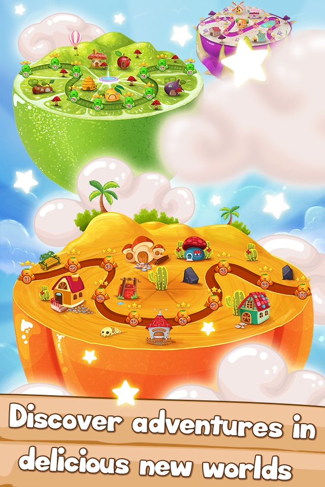Fruit Pop! Puzzles in Paradise - Fruit Pop Sequel screenshot 2