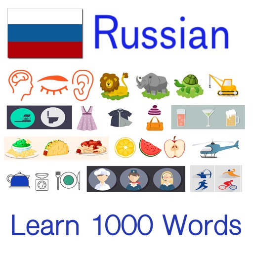Learn Russian: 1000 Words Vocabulary iOS App