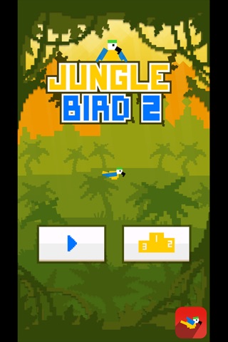 Jungle Bird 2 "Flappy Game" screenshot 4