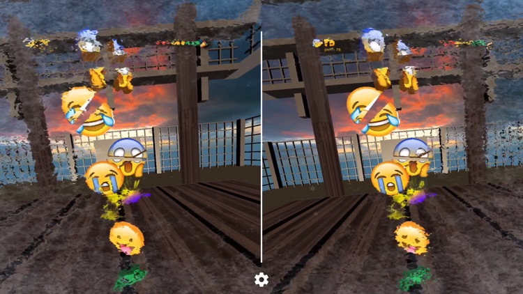 Emoji Samurai VR: Slice and dice emojis for Google Cardboard