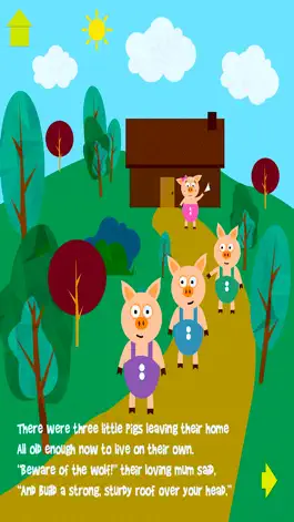 Game screenshot Nursery Rhymes: The Three Little Pigs apk