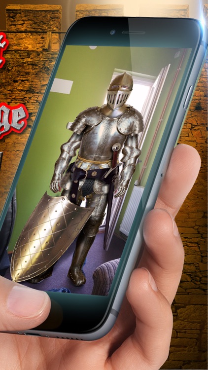 Knight Photo Booth – Transform Into a Medieval Warrior with Cool Pic Studio Editor Stickers