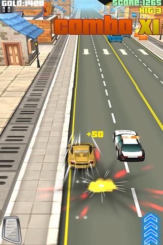 Police Chase Traffic Car screenshot 2