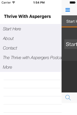 Thrive with Aspergers screenshot 3
