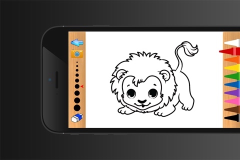 Kids Coloring Book Zoo - Educational Learning Games For Kids And Toddler screenshot 4