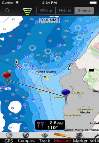 Egadi Is. GPS Nautical Charts screenshot 4