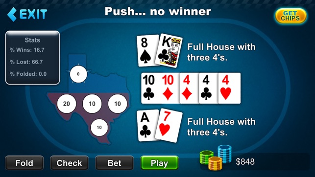 Texas Hold'em Bonus Poker(圖4)-速報App