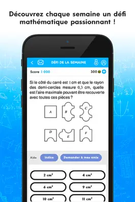 Game screenshot MathCal - Un defi math par semaine mod apk