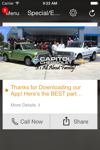 Capitol Chevrolet DealerApp screenshot 4