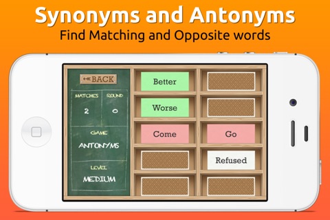 Apples & Pairs - Word Matching Game screenshot 4