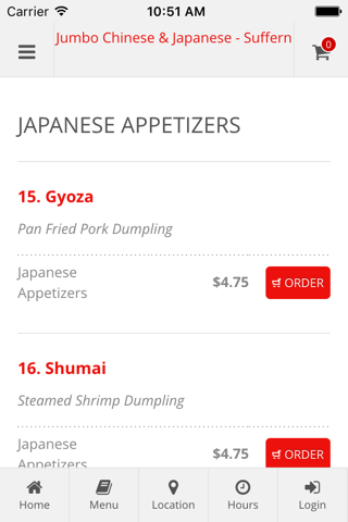 Jumbo Chinese & Japanese - Suffern Online Ordering screenshot 3
