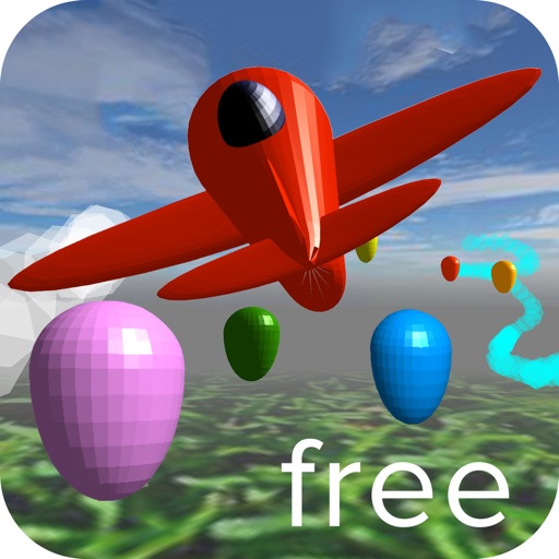 Little Airplane 3D Free Icon