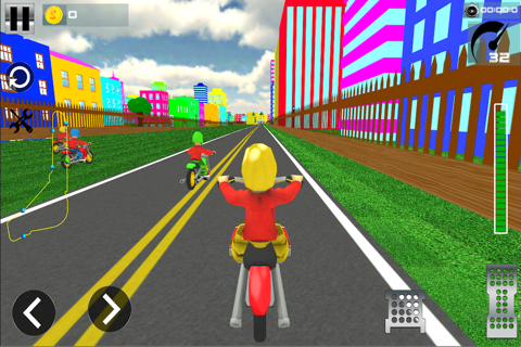 Super Cartoon Bike Racing screenshot 4