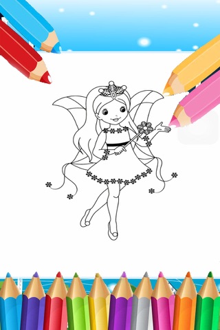 Draw Princess: Book Paint Color screenshot 2