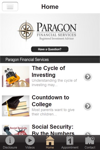 Paragon Financial Services screenshot 2