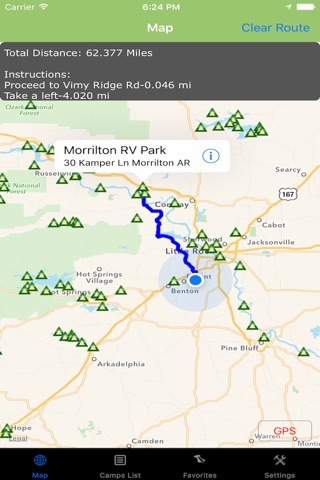 Arkansas – Camping & RV spots screenshot 2