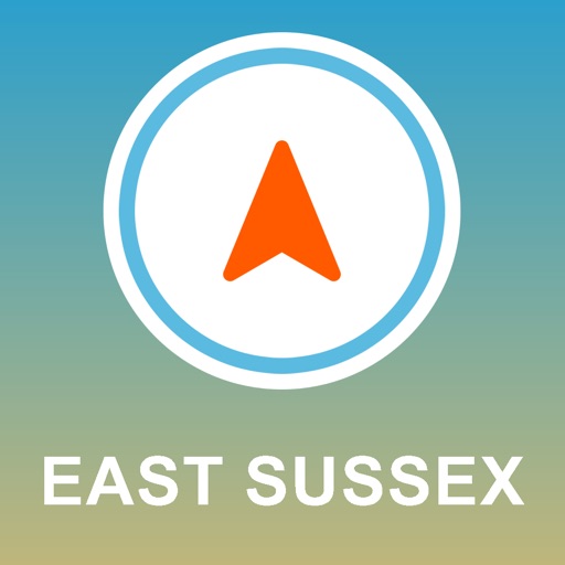 East Sussex, UK GPS - Offline Car Navigation