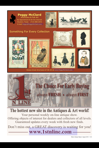 Maine Antique Digest - náhled