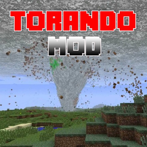 TORNADO & WEATHER MOD - Reality Tornadoes Mods for Minecraft PC Guide Edition icon