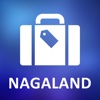 Nagaland, India Detailed Offline Map