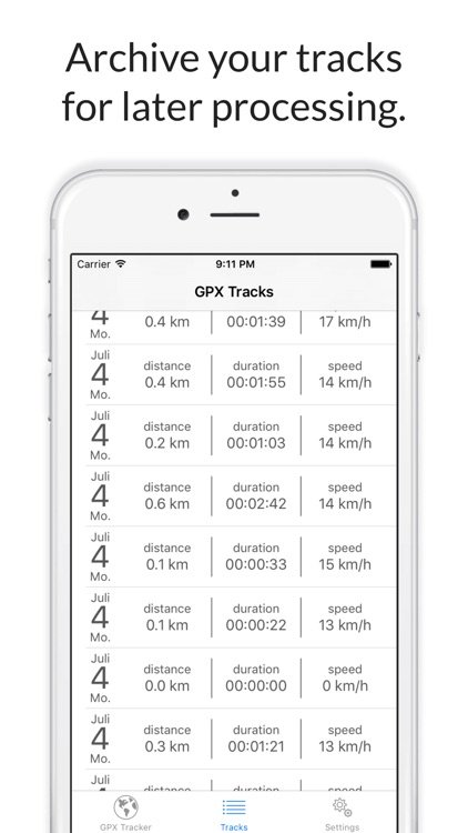 GPX Tracker Pro - Simple GPS Recorder for walking, hiking, biking, driving or cruising.