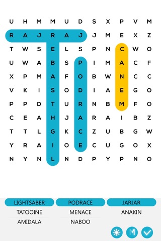 Word Search Quiz: Star Wars Edition - Science Fiction Crossword Puzzle Game featuring Movie Episode I - VII screenshot 3