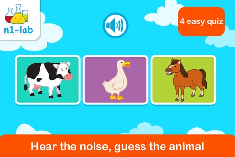 Nano Bear Farm Animals - Great First Sound Game for Babies, Toddlers and Preschoolers screenshot 3