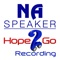 Hope 2 Go Recording brings you the NA Speaker App