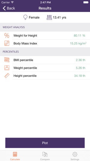 Instant Weight For Height(圖2)-速報App