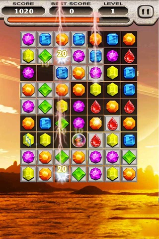 Diamond Star Jelly Crush & Blast Free Game screenshot 2