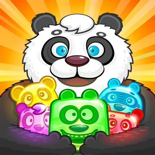 Panda Pop Gummy giant bear - Free match-3 puzzle games Big bamboo forest iOS App