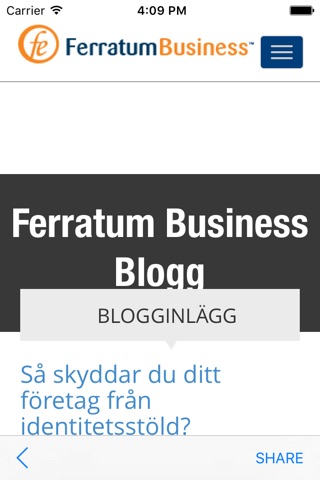 Ferratum Företagslån - Företagskredit, låna pengar bolag screenshot 4